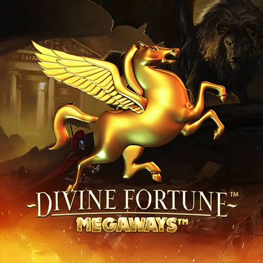 Pegasus-symbolen från Divine Fortune Megaways av NetEnt